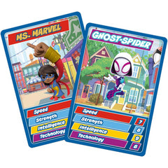 Top Trumps Juniors Cards Game Marvel Spidey And His Amazing Friends