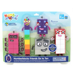 Learning Resources Numberblocks Friends 6 to 10 Educational Toys Set
