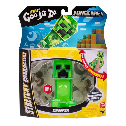 Heroes of Goo Jit Zu Minecraft Stretchy Character Creeper Toy