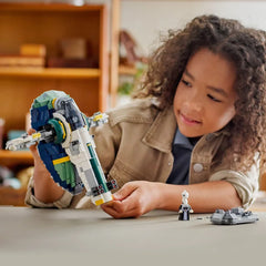 Lego Star Wars 75433 Jango Fett's Starship Building Toy