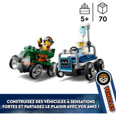 Lego City 60459 Aeroplane Vs Hospital Bed Construction Playset