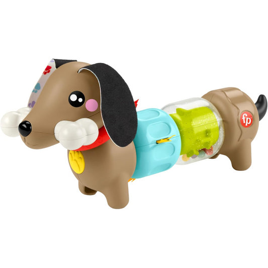 Fisher-Price Pets Click & Spin Activity Pup Baby Toy