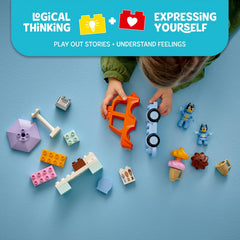 Lego Duplo 10458 Ice Cream Trip With Bluey Building Toy