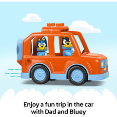 Lego Duplo 10458 Ice Cream Trip With Bluey Building Toy