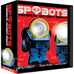 Spybots Spotbot Cybernetic Security Robot LED Search Light Toy