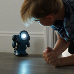 Spybots Spotbot Cybernetic Security Robot LED Search Light Toy