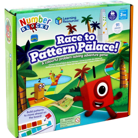 Learning Resources Race to Pattern Palace Game Pattern Recognition