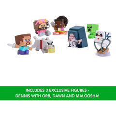 Minecraft Movie Mini Mode Overworld Battle Pack Toy