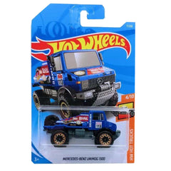 Hot Wheels Die-Cast Vehicle Mercedes Unimog Blue