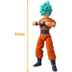 Dragon Ball Super Saiyan Blue Goku Dragon Stars 6.5-Inch Action Figure