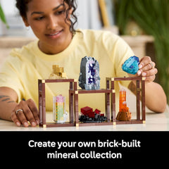 Lego Ideas Mineral Collection Display