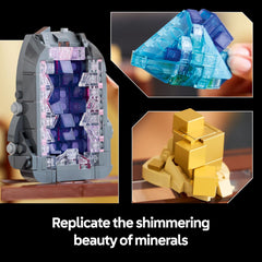 Lego Ideas Mineral Collection Display