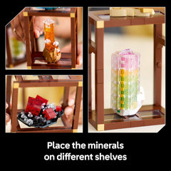Lego Ideas Mineral Collection Display
