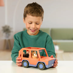 Bluey Heeler Family Vehicle Open Roof Fits Figures 2.5-Inch Chilli