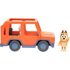 Bluey Heeler Family Vehicle Open Roof Fits Figures 2.5-Inch Chilli