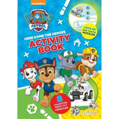 Paw Patrol Press-Out Activity Book - Paperback