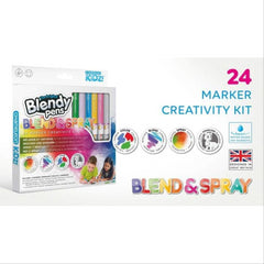 Chameleon Kidz Blend & Spray 24 Marker Creativity Kit