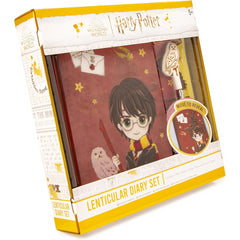 Harry Potter Wizarding World Lenticular Diary Set