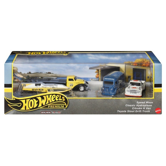 Hot Wheels Speed Waze Premium Vehicle Set