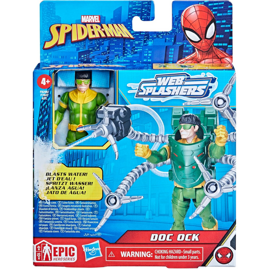Marvel Epic Hero Series DOC OCK WEB SPLASHERS Figure Spider-Man