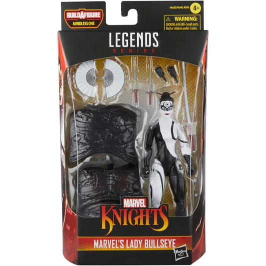 Marvel Legends Series LADY BULLSEYE Figure 3 Marvel Knights (BUILD A FIGURE: MINDLESS ONE-TORSO)