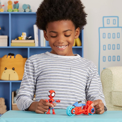 Marvel Spidey & Friends Spidey Motorcycle Set