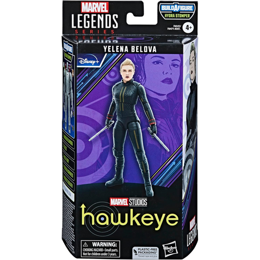 Marvel Legends Series YELENA BELOVA Figure 6 Hawkeye (BUILD A FIGURE: HYDRA STOMPER-TORSO)