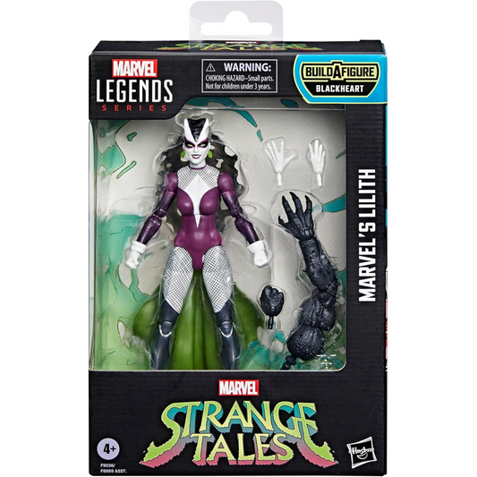 Marvel Legends Series MARVEL'S LILITH Figure 3 Strange Tales (BUILD A FIGURE: BLACKHEART-RIGHT ARM)