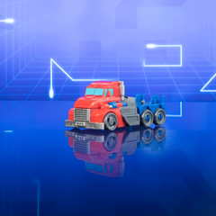 Transformers Earthspark Optimus Prime 1-Step Flip Changer
