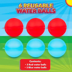 Abeec Summer Reusable Water Balls Outdoor Water Play Set