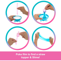 Barbie Pop Reveal Blue Unicorn Shakes Surprise Doll