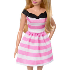 Barbie Pink & White Stripe Dress Anniversary Doll