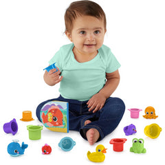 Bright Starts Splash Splash Baby Bath Toy Set