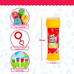 Cocomelon Maze Bubbles 12 Pack Bubble Toys