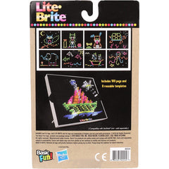 Lite-Brite Refill Set Pegs and Templates