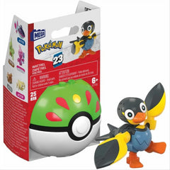 Mega Construx Pokemon Wattrel Poke Ball Building Set