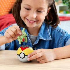 Mega Construx Pokemon Larvitar Poke Ball Building Set