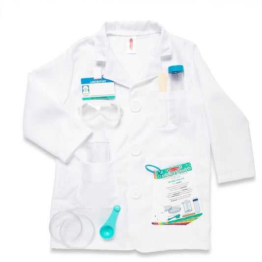 Melissa & Doug Scientist Role Play Costume Set
