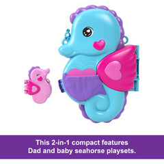 Polly Pocket Daddy & Me Seahorse Purse Playset