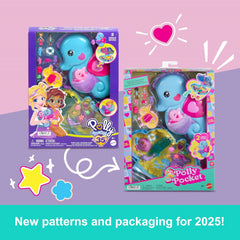 Polly Pocket Daddy & Me Seahorse Purse Playset