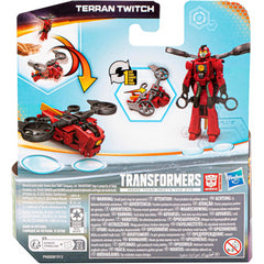 Transformers EarthSpark Terran Twitch 1-Step Flip Changer