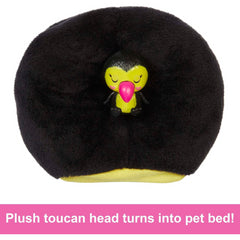 Barbie Cutie Reveal Toucan Jungle Series Plush Doll