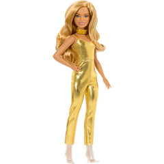 Barbie Fashionistas Gold Jumpsuit 65th Anniversary Doll