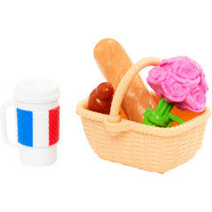 Barbie Pink Passport France Doll with Travel Accessories