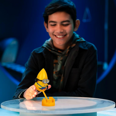 Despicable Me 4 Mega Minion Gus Launch and Crash Figure