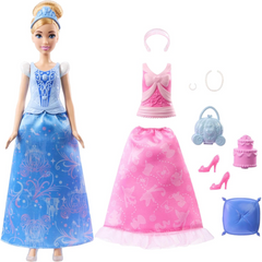 Disney Princess Cinderella 2 in 1 Stories Doll