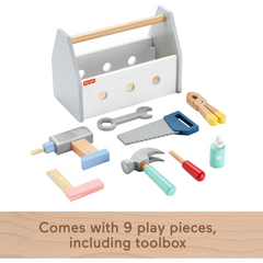 Fisher Price Wooden Tool Box Playset