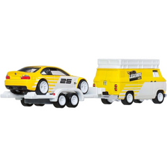 Hot Wheels Car Culture Team Transport BMW M3 and Rally Hauler