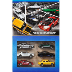 Hot Wheels Japanese Vehicles Silver Series 6 Pack