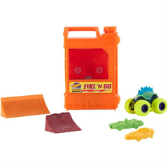 Hot Wheels Monster Trucks Motosaurus Fuel and Go Playset